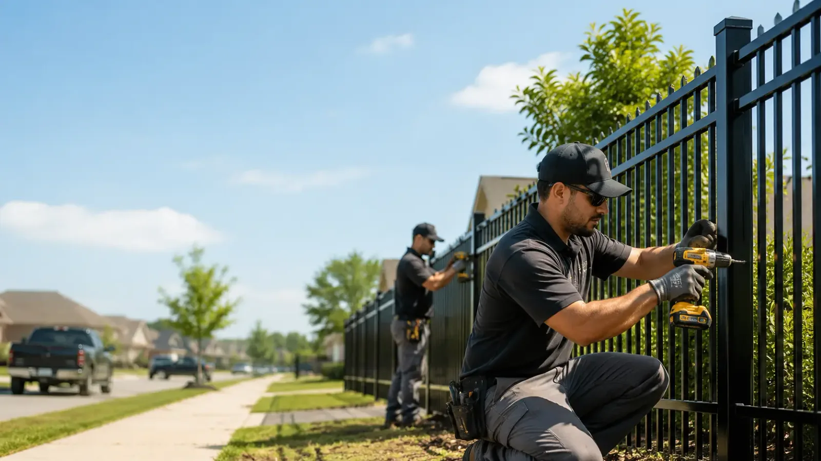 Metal Fence Installation in Porterville, CA
